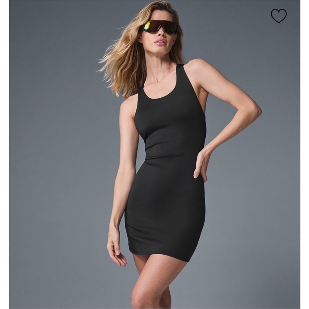 ALO Yoga Airlift Fly Dress in Black